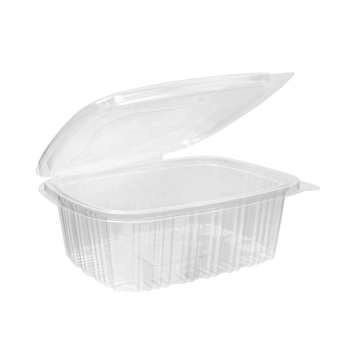 Plastic Hinged Lid OPS 1.000ml (50 Units)  