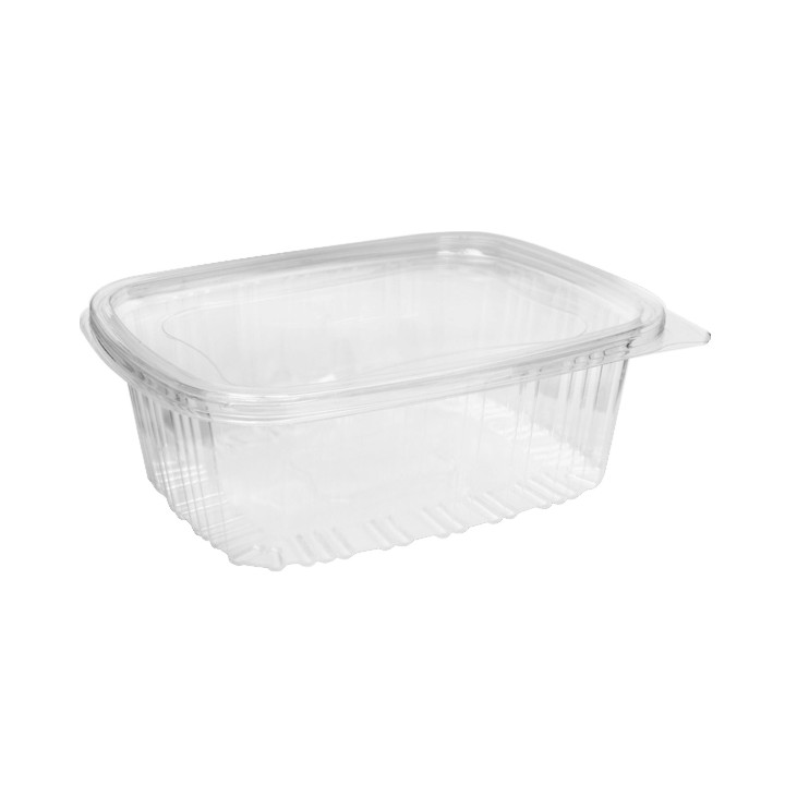 Plastic Hinged Lid OPS 1.000ml (400 Units)