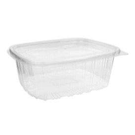 Plastic Hinged Lid OPS 2.000ml (200 Units)