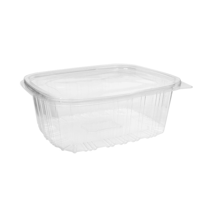 Plastic Hinged Lid OPS 2.000ml (200 Units)