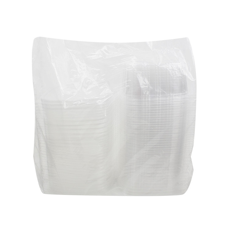 Plastic Hinged Lid OPS 1.500ml (50 Units)  