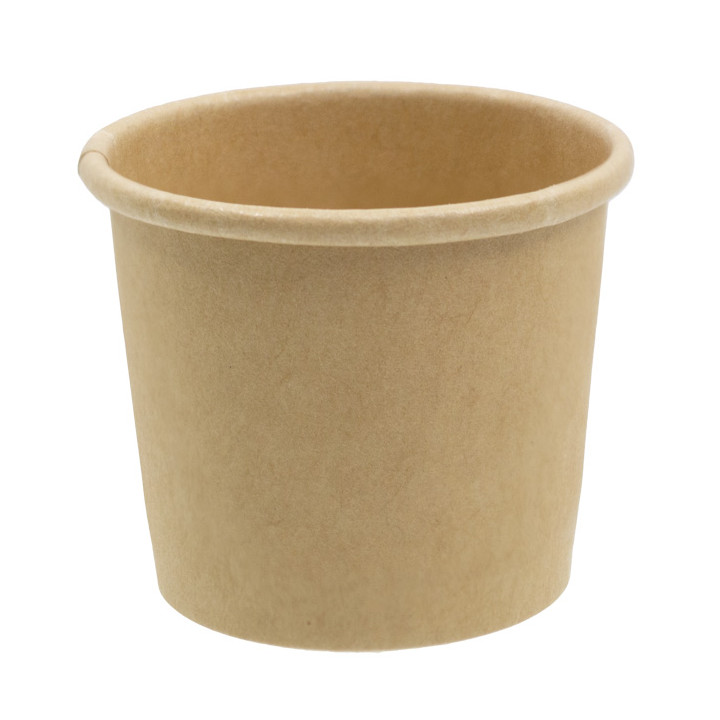 Kraft Cardboard Sauce Cup 30ml Ø4,4cm (2.000 Units)