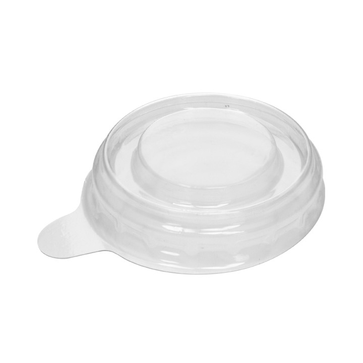 Transparent PET Lid for Sauce Cup 30ml Ø4,4cm (50 Units)
