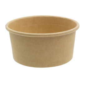 Kraft Cardboard Sauce Cup 60ml Ø6,7cm (50 Units)