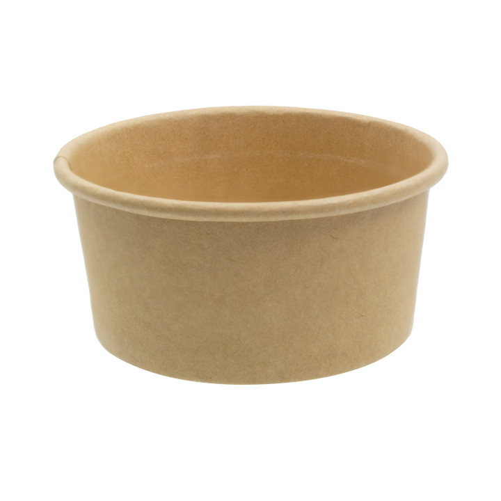 Kraft Cardboard Sauce Cup 60ml Ø6,7cm (50 Units)
