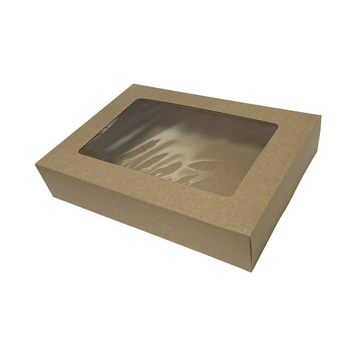 Paper Wrap Food Container Kraft Ø8cm 12cm (1200 Units)
