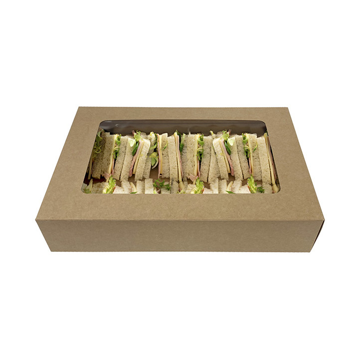 Paper Wrap Food Container Kraft Ø8cm 12cm (1200 Units)