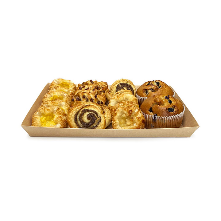 Paper Wrap Food Container White Ø8cm 12cm (1200 Units)