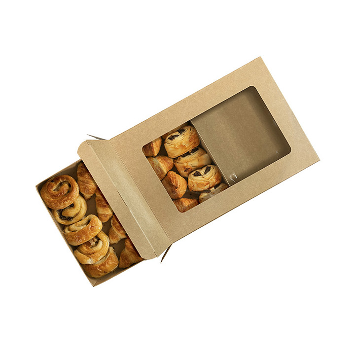 Paper Burger Box White 0,70x0,70x0,50cm (500 Units)