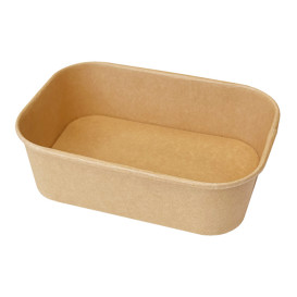 Paper Napkin Edging Brown 25x25cm (200 Units)  