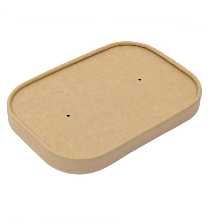 Paper Napkin Edging Terracotta 30x30cm (100 Units)  
