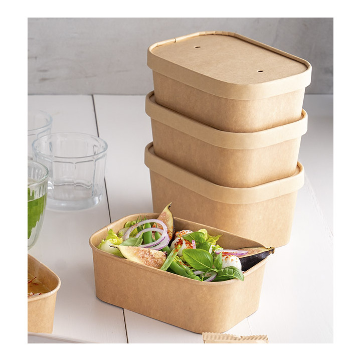 Paper Napkin Edging Terracotta 30x30cm (100 Units)  