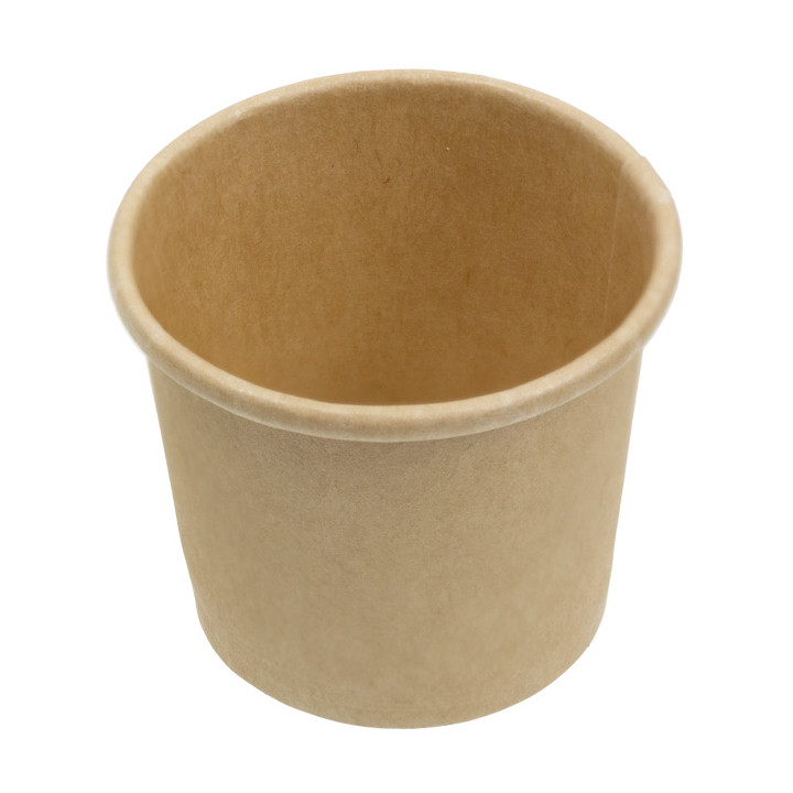 Kraft Cardboard Sauce Cup 30ml Ø4,4cm (2.000 Units)