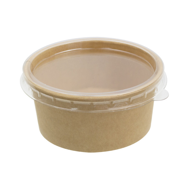 Transparent PET Lid for Sauce Cup 60ml Ø6,7cm (50 Units)