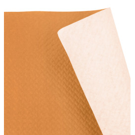 Paper Tablecloth Roll Orange 1x100m. 40g (6 Units)