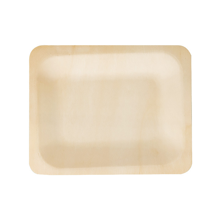 Wooden Tray 12x9,5x1,2cm (200 Units)