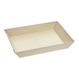 Wooden Tray 13x6,5x2cm 125ml (25 Units) 