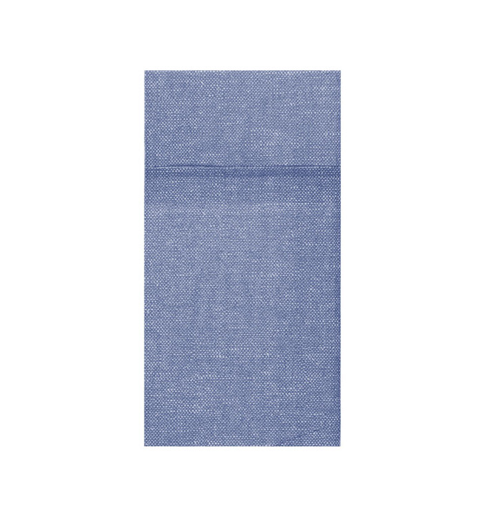Pocket Fold Paper Napkins Vaquero Blue 40x40cm (960 units) 