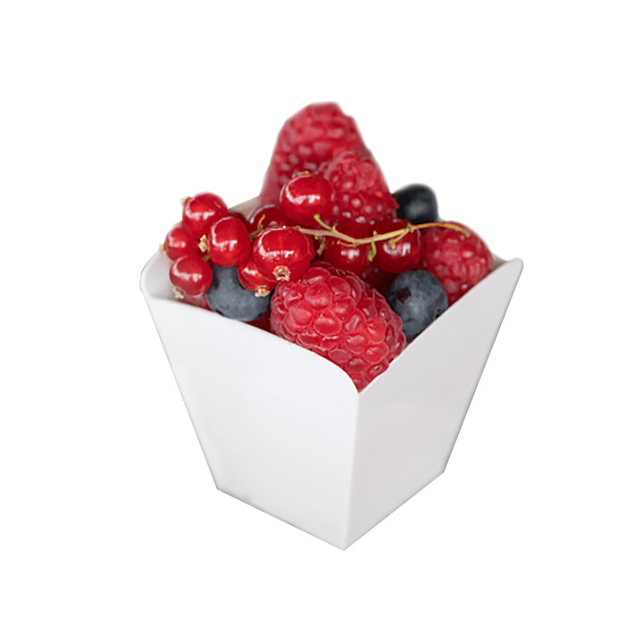 Reusable Tasting Cup PS "Onda" White 100ml (500 Units)