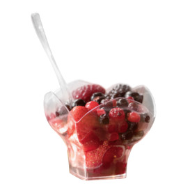 Reusable Tasting Bowl PS "Spring" Dessert Clear100ml (500 Units)