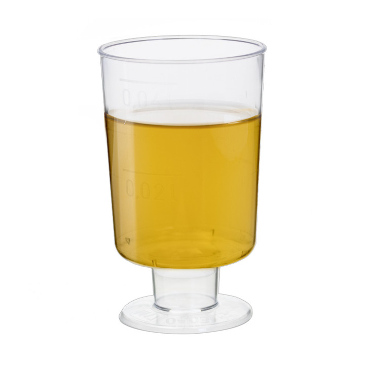 Plastic Stemmed Glass Liquor 40ml (20 Units)