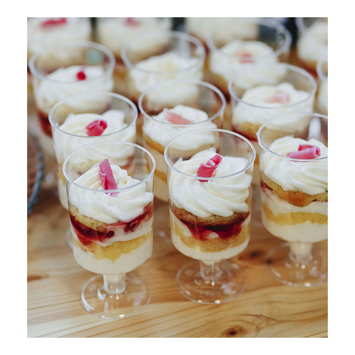 Plastic Stemmed Glass Liquor 40ml (20 Units)