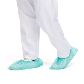Disposable Plastic Shoe Covers PP Green (100 Units)