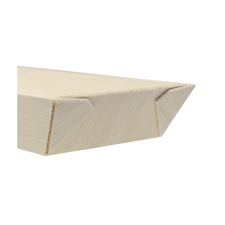 Wooden Tray 15,5x8,5x2,8cm 250ml (25 Units) 