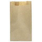 Paper Food Bag Kraft 14+7x24cm (200 Units)  