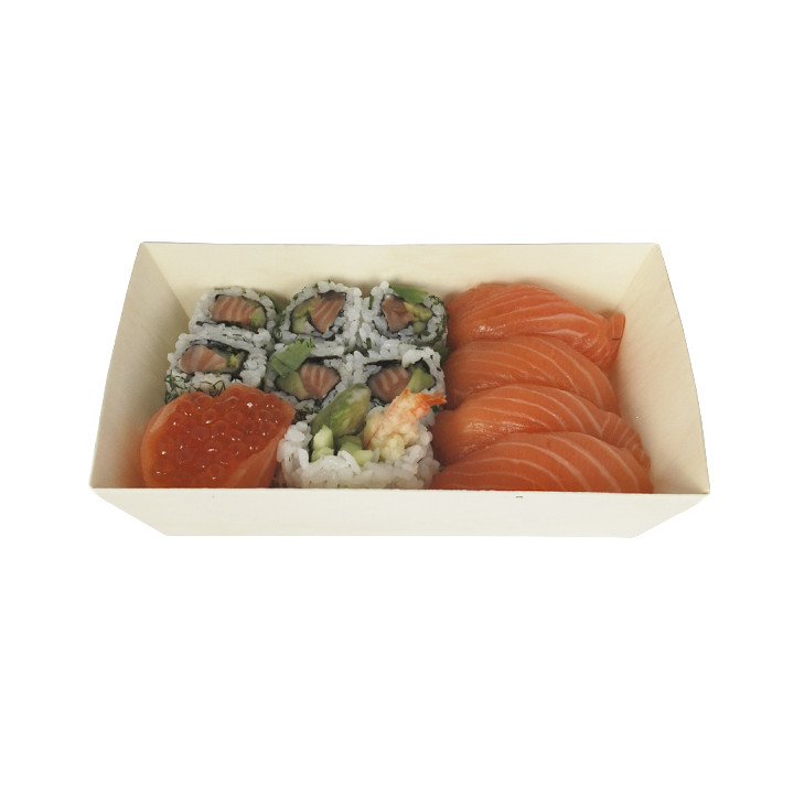 Woolen Food Boat Tray 410ml 19,5x8,5cm (144 Units)