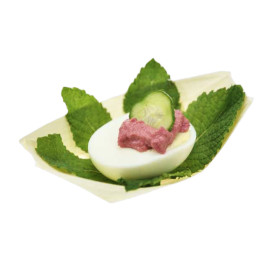 Pine Leaf Tray 11,5x6,5x1,5cm (50 Units)  