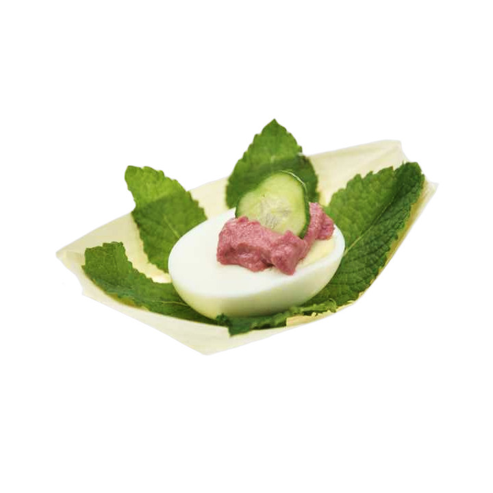 Pine Leaf Tray 11,5x6,5x1,5cm (50 Units)  