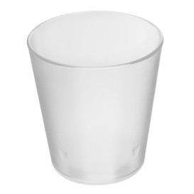 Reusable Durable Glass SAN Tumbler Frost 420ml (144 Units)