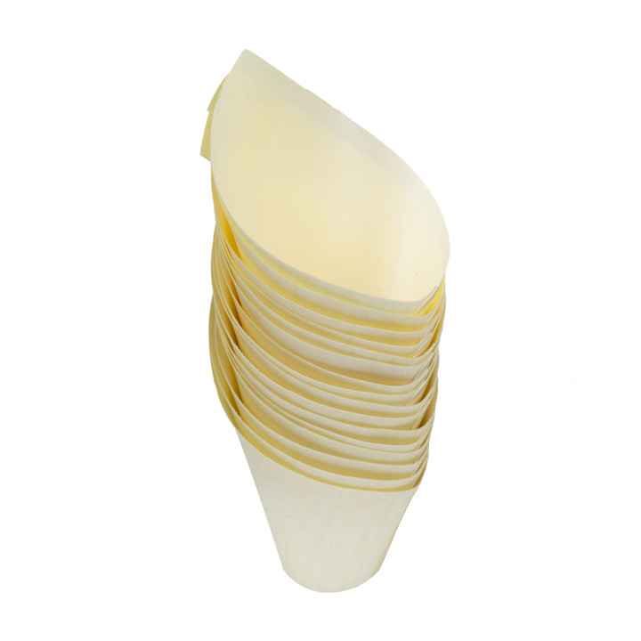 Wooden Tasting Cone 11cm (50 Units)