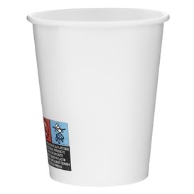 Paper Cup White 6Oz/180ml Ø7,0cm (3000 Units)