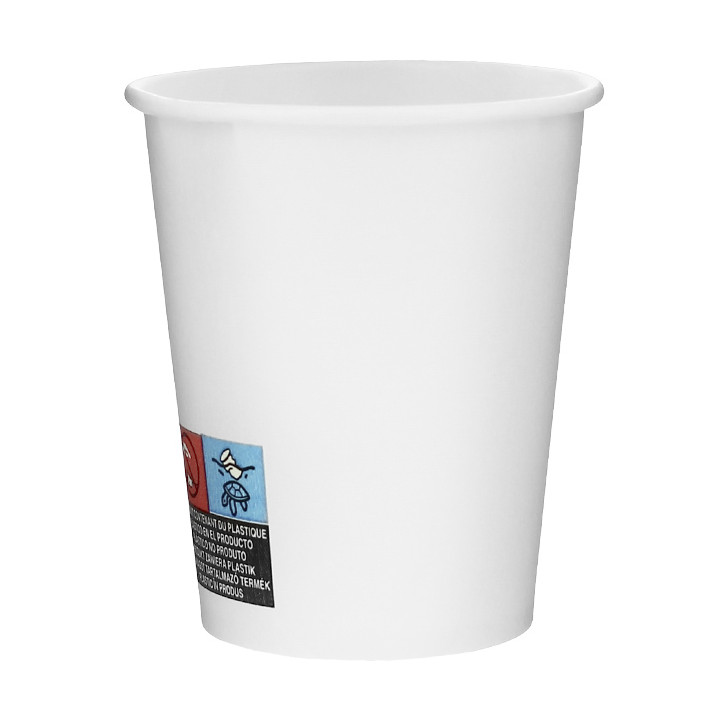 Paper Cup White 6Oz/180ml Ø7,0cm (3000 Units)