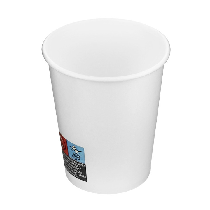 Paper Cup White 6Oz/180ml Ø7,0cm (100 Units) 