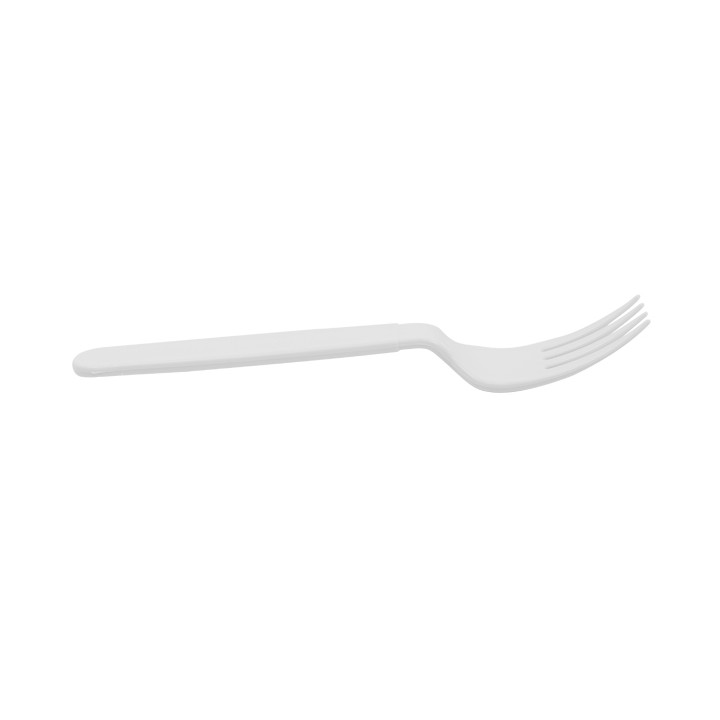 Reusable Durable Fork PP Mineral White 18,5cm (180 Units)
