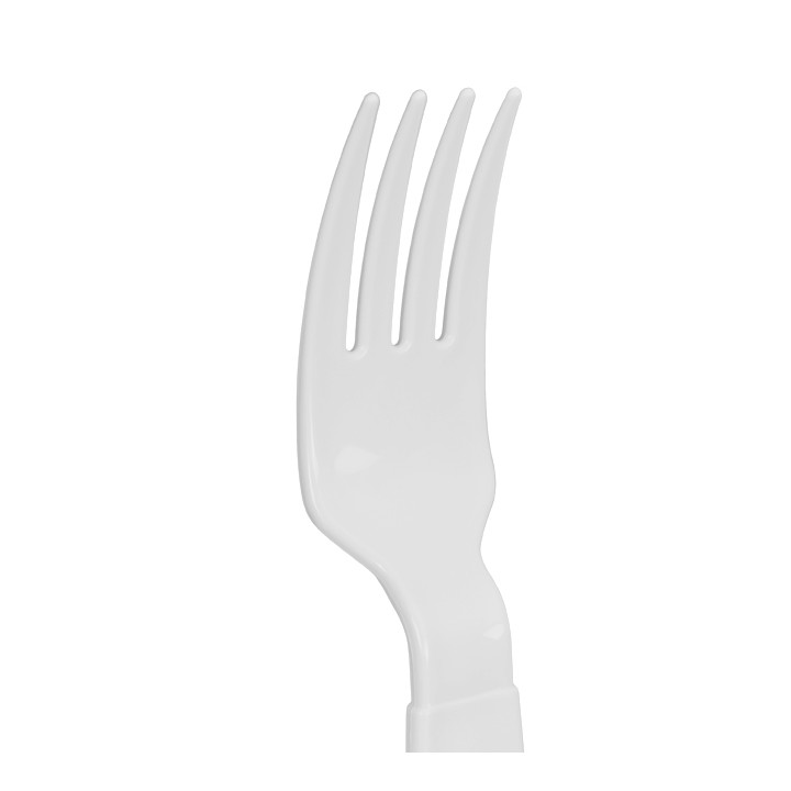Reusable Durable Fork PP Mineral White 18,5cm (180 Units)