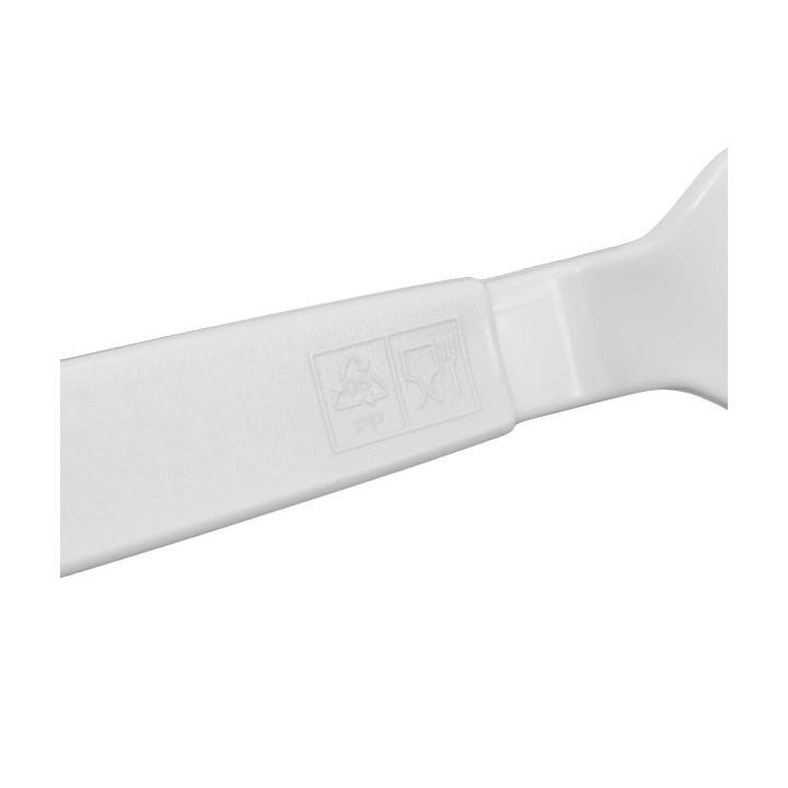 Reusable Durable Fork PP Mineral White 18,5cm (180 Units)