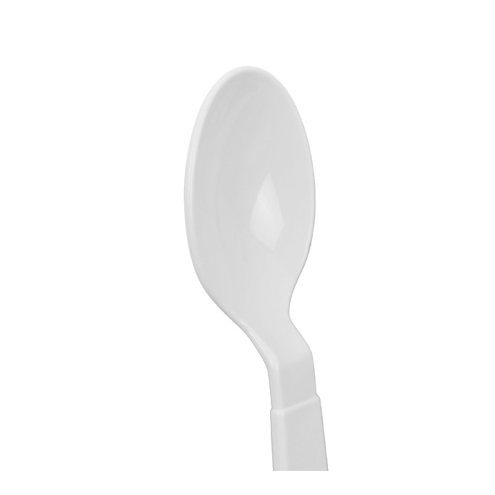 Reusable Durable Spoon PP Mineral White 18,5cm (180 Units)