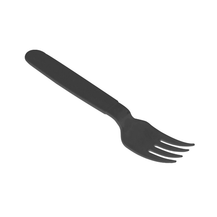 Reusable Durable Fork PP Mineral Anthracite 18,5cm (180 Units)