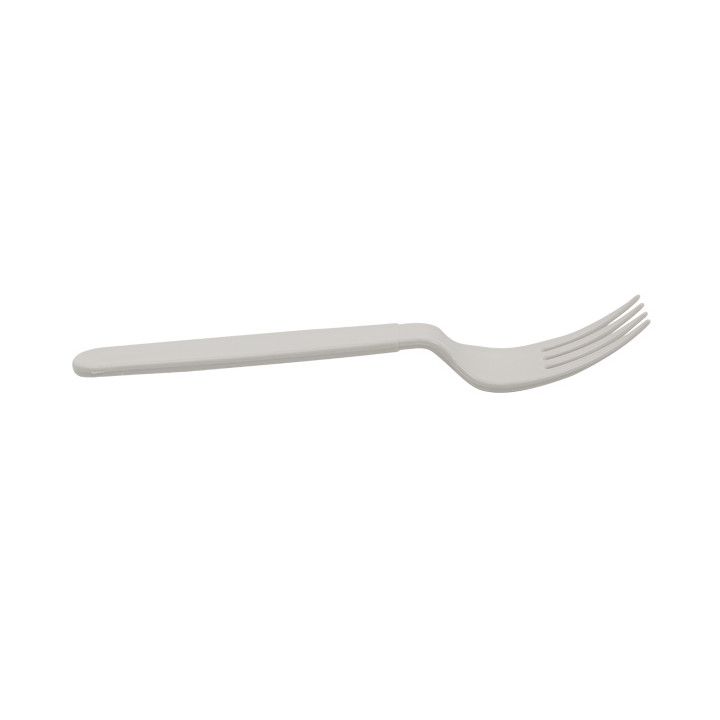Reusable Durable Fork PP Mineral Grey 18,5cm (6 Units)