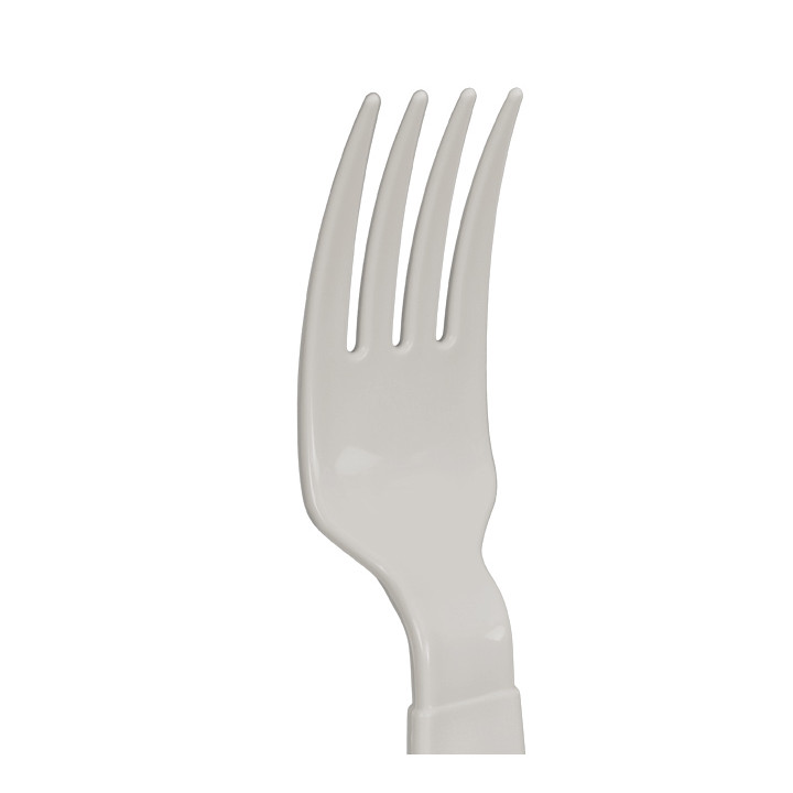 Reusable Durable Fork PP Mineral Grey 18,5cm (6 Units)
