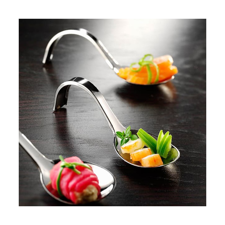 Tasting Spoon PS "Premium" Silver 13 cm (20 Units) 
