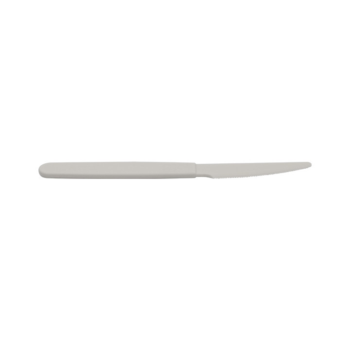 Reusable Durable Knife PP Mineral Grey 18,5cm (180 Units)