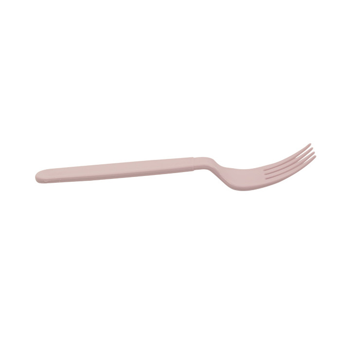 Reusable Durable Fork PP Mineral Pink 18,5cm (6 Units)