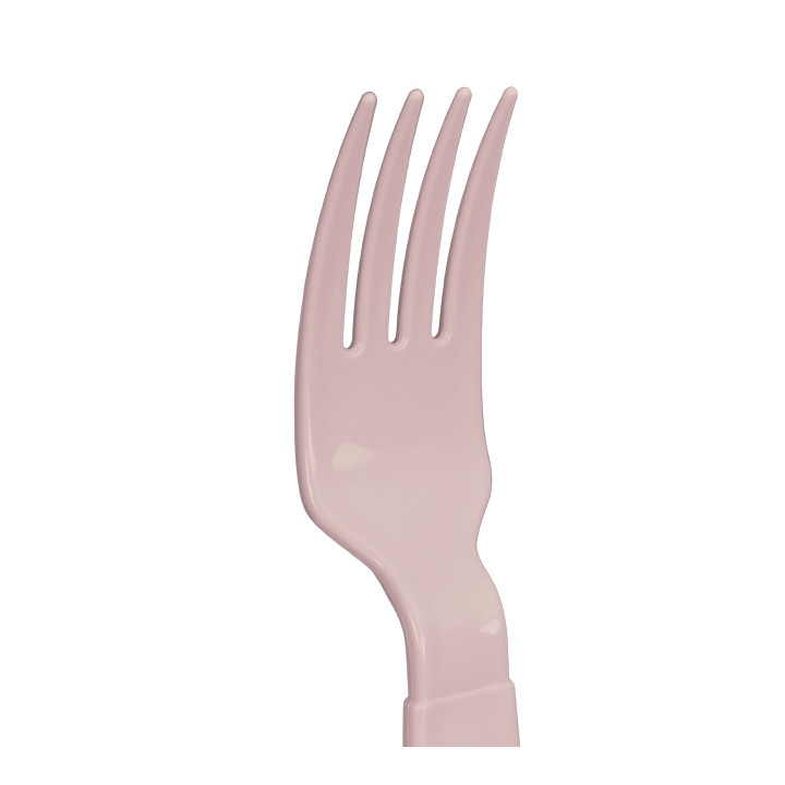 Reusable Durable Fork PP Mineral Pink 18,5cm (180 Units)