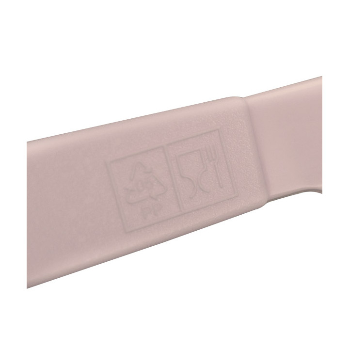 Reusable Durable Knife PP Mineral Pink 18,5cm (180 Units)