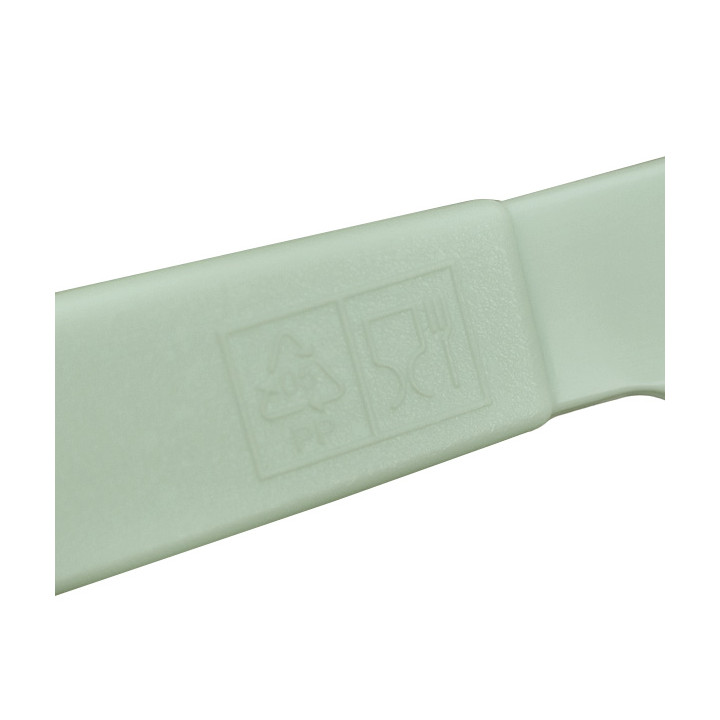 Reusable Durable Knife PP Mineral Green 18,5cm (180 Units)